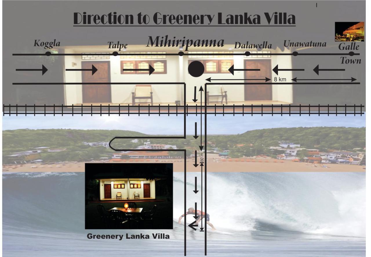 Greenery Lanka Villa Unawatuna Luaran gambar